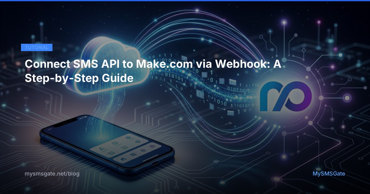 Connect SMS API to Make.com via Webhook: A Step-by-Step Guide ...