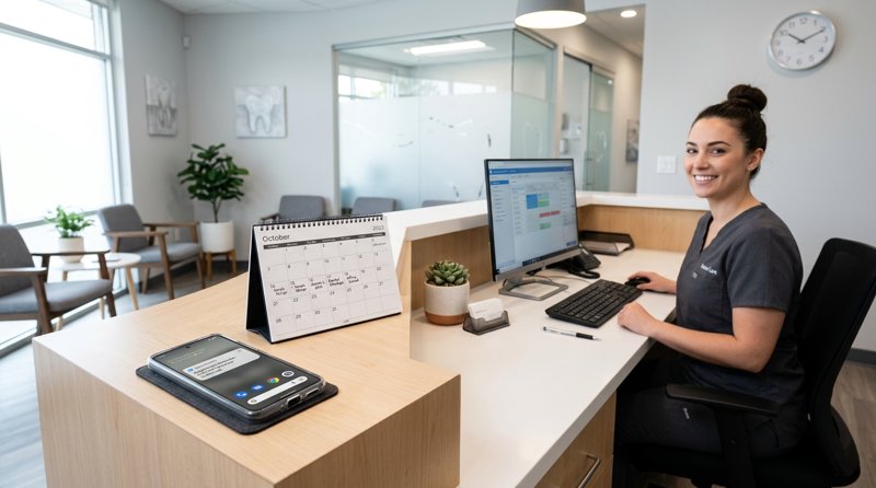 Guide for oppsett av SMS-timepåminnelser for tannklinikker