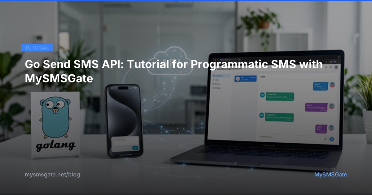 API Go para Enviar SMS: Tutorial para SMS Programáticos con MySMSGate ...