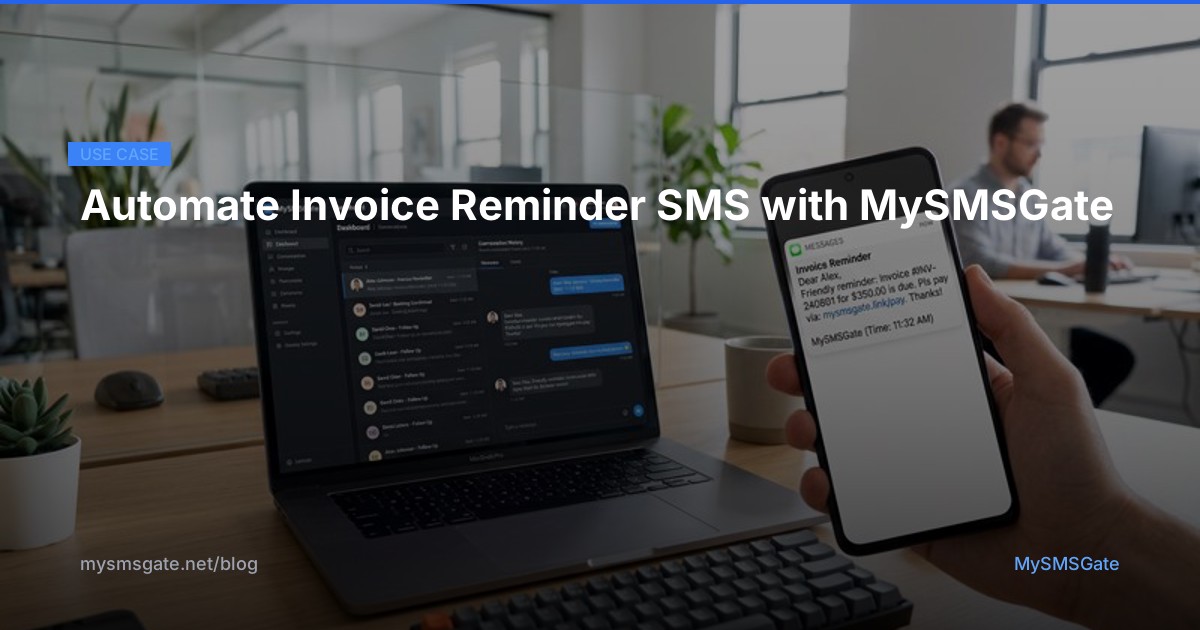 Sms Invoice Automatiza los SMS de Recordatorio de Facturas con MySMSGate ...