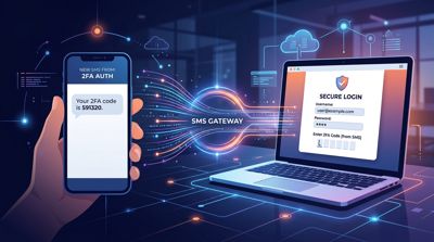 2要素認証（2FA）におけるSMSゲートウェイの仕組みとMySMSGateを選ぶ理由