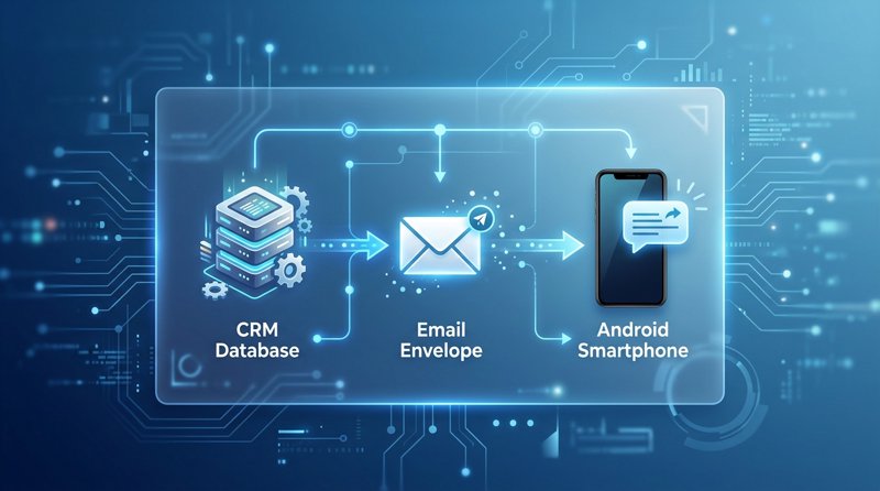Automatizace pro dodavatele v Make.com: SMS, e-mail a CRM (2026)