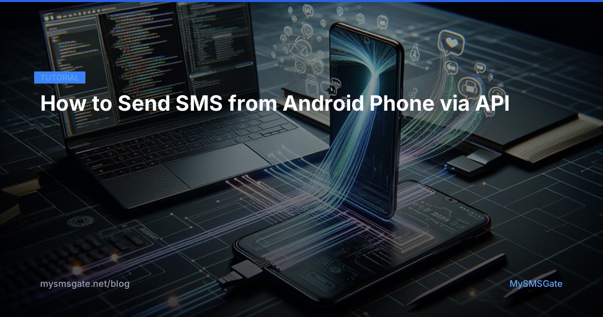 How to Send SMS from Android Phone via API - MySMSGate Blog
