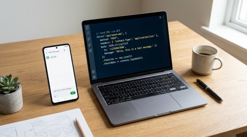 SMS-API: Bezahlen Sie nur pro Nachricht ohne Fixkosten