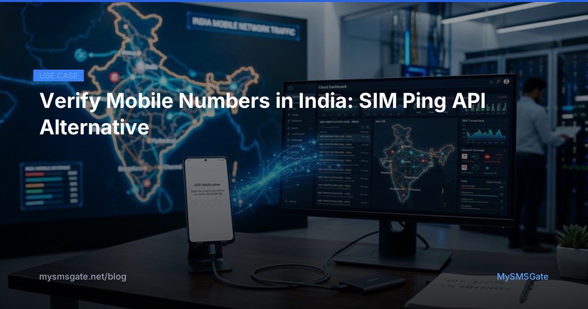 Bisma Api Number Verify Mobile Numbers in India: SIM Ping API Alternative - MySMSGate Blog